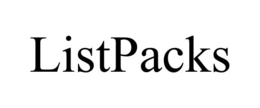 LISTPACKS trademark