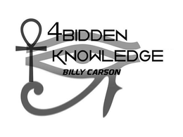 4BIDDEN KNOWLEDGE BILLY CARSON trademark