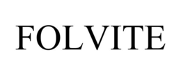 FOLVITE trademark
