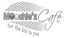 MOOCHIE'Z CAFÉ FOR THE KID IN YOU trademark