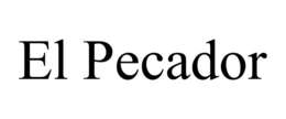 EL PECADOR trademark