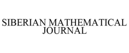 SIBERIAN MATHEMATICAL JOURNAL trademark