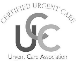 CERTIFIED URGENT CARE CUC URGENT CARE ASSOCIATION trademark