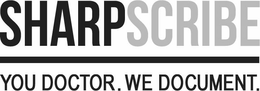 SHARPSCRIBE YOU DOCTOR. WE DOCUMENT. trademark