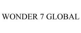 WONDER 7 GLOBAL trademark