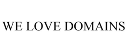 WE LOVE DOMAINS trademark