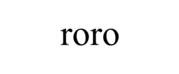 RORO trademark