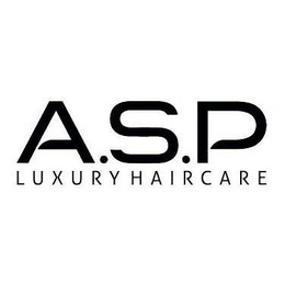 A.S.P LUXURY HAIRCARE trademark