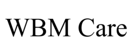 WBM CARE trademark