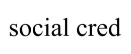SOCIAL CRED trademark