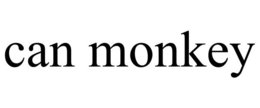CAN MONKEY trademark