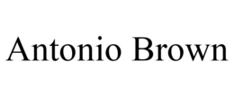 ANTONIO BROWN trademark