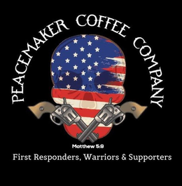 PEACEMAKER COFFEE COMPANY MATTHEW 5:9 FIRST RESPONDERS, WARRIORS & SUPPORTERS trademark