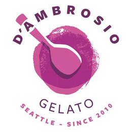 D'AMBROSIO GELATO SEATTLE - SINCE 2010 trademark