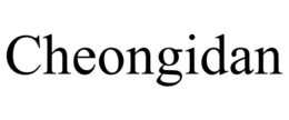CHEONGIDAN trademark