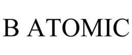 B ATOMIC trademark
