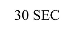 30 SEC trademark