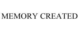 MEMORY CREATED trademark