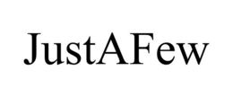 JUSTAFEW trademark