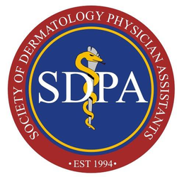 SDPA SOCIETY OF DERMATOLOGY PHYSICIAN ASSISTANTS · EST 1994 · trademark