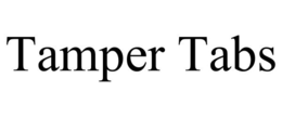 TAMPER TABS trademark