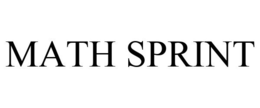 MATH SPRINT trademark
