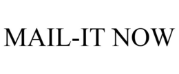 MAIL-IT NOW trademark