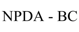 NPDA - BC trademark
