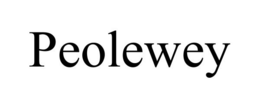 PEOLEWEY trademark