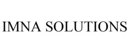 IMNA SOLUTIONS trademark