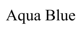 AQUA BLUE trademark
