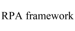 RPA FRAMEWORK trademark