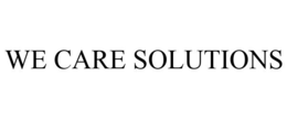 WE CARE SOLUTIONS trademark