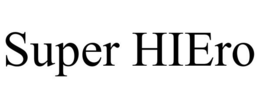 SUPER HIERO trademark