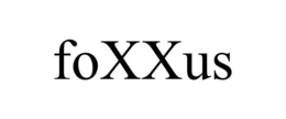 FOXXUS trademark