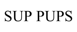 SUP PUPS trademark