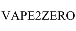 VAPE2ZERO trademark