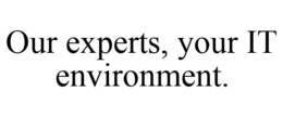 OUR EXPERTS, YOUR IT ENVIRONMENT. trademark