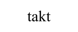 TAKT trademark