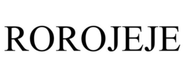 ROROJEJE trademark