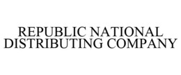 REPUBLIC NATIONAL DISTRIBUTING COMPANY trademark