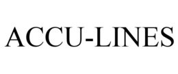 ACCU-LINES trademark