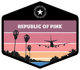 ·REPUBLIC OF PINK· DEPARTMENT OF HAPPINESS trademark