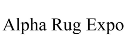 ALPHA RUG EXPO trademark