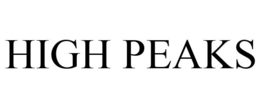 HIGH PEAKS trademark