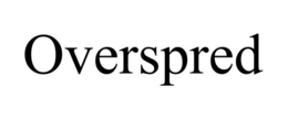 OVERSPRED trademark