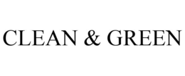CLEAN & GREEN trademark