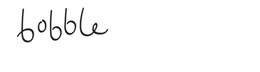 BOBBLE trademark