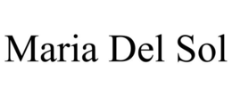 MARIA DEL SOL trademark