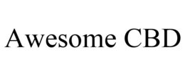 AWESOME CBD trademark